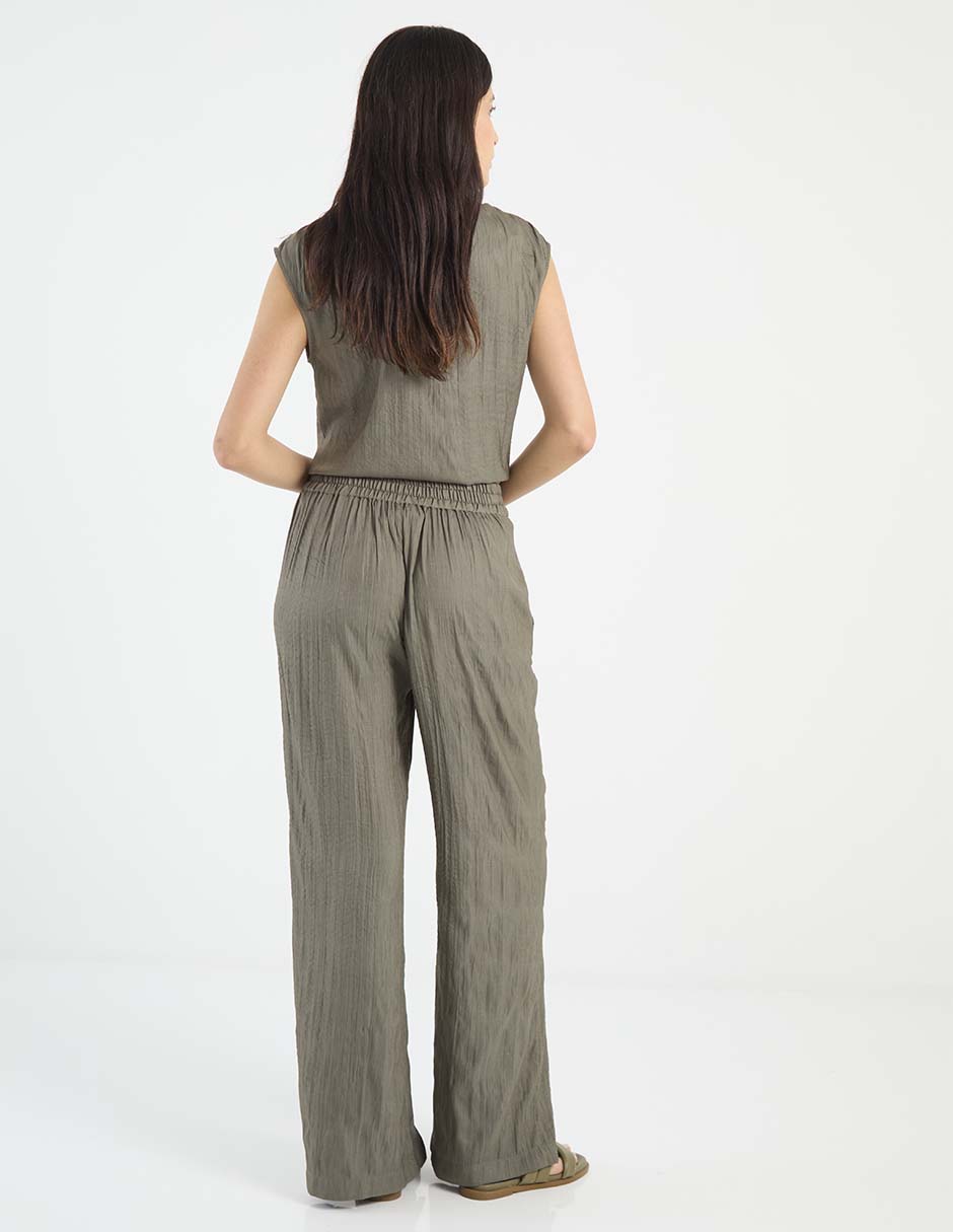 Pantalón relaxed wide leg para mujer 2