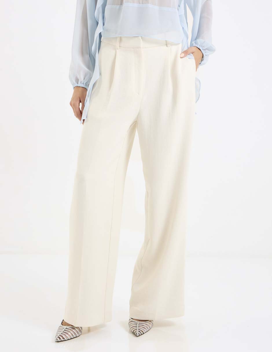 Pantalón de vestir regular para mujer
