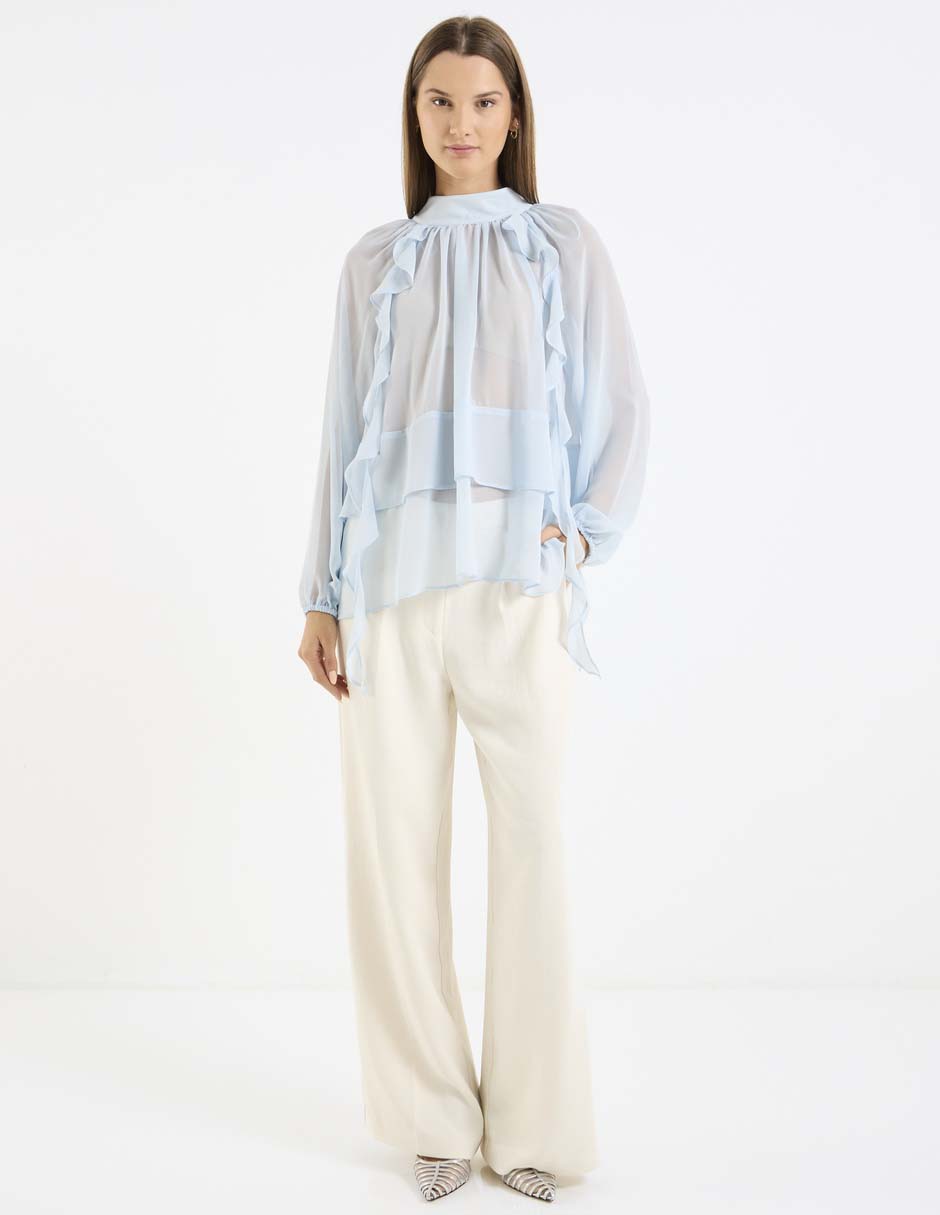 Pantalón de vestir regular para mujer