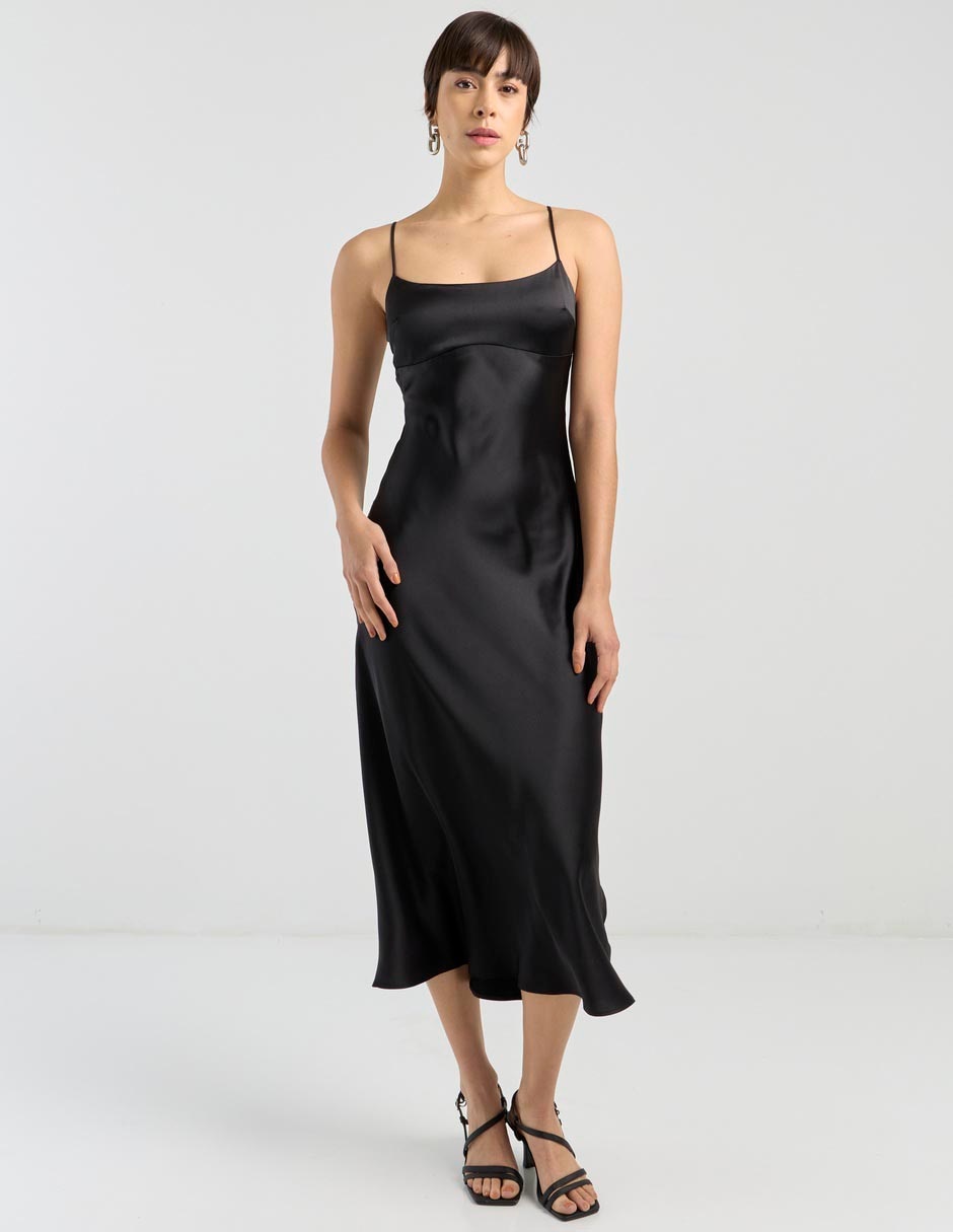 Vestido crop formal Kur.kuma para mujer