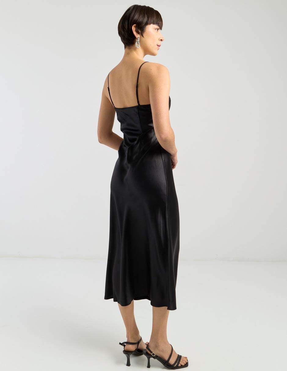 Vestido crop formal Kur.kuma para mujer
