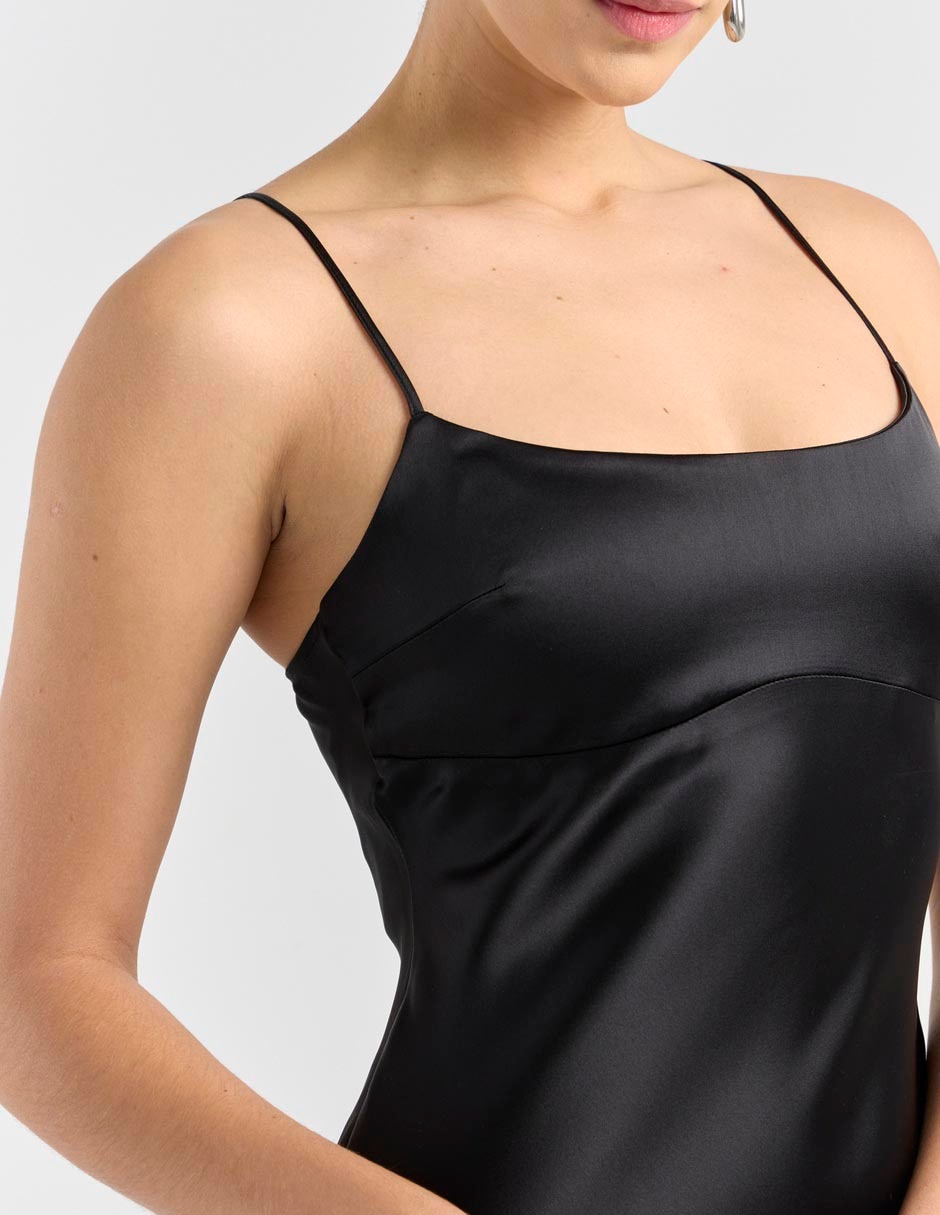 Vestido crop formal Kur.kuma para mujer