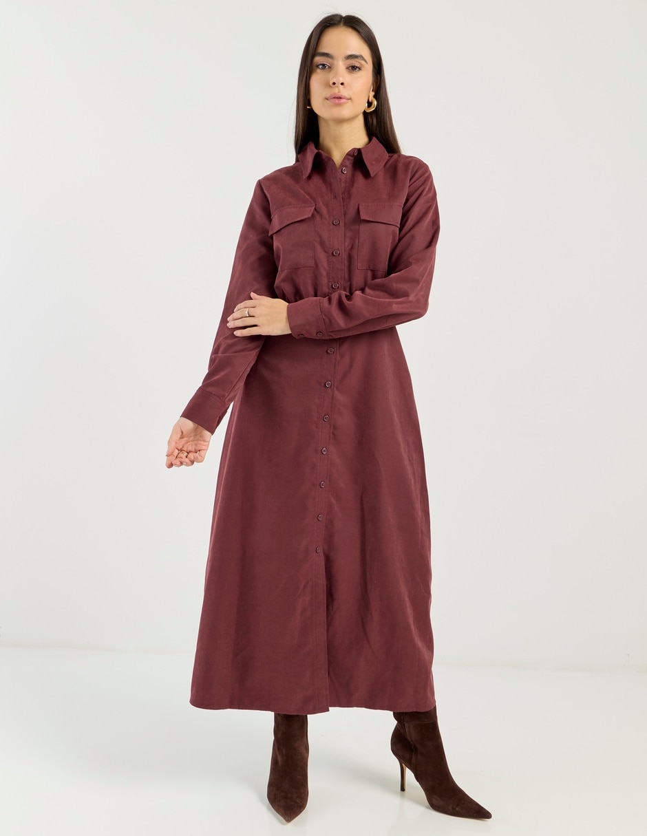 Vestido largo casual Kur.Kuma para mujer