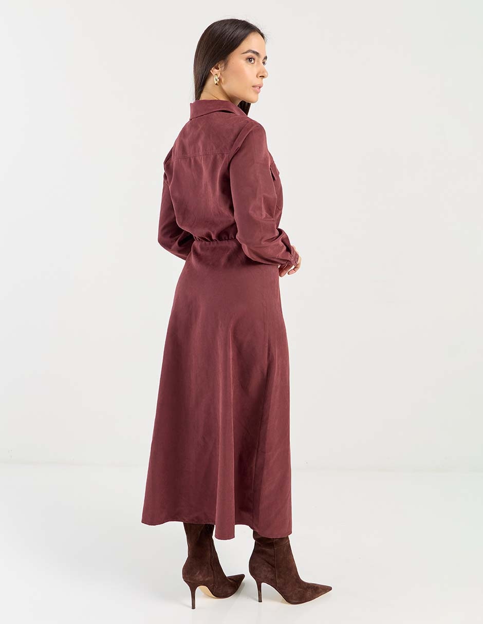 Vestido largo casual Kur.Kuma para mujer