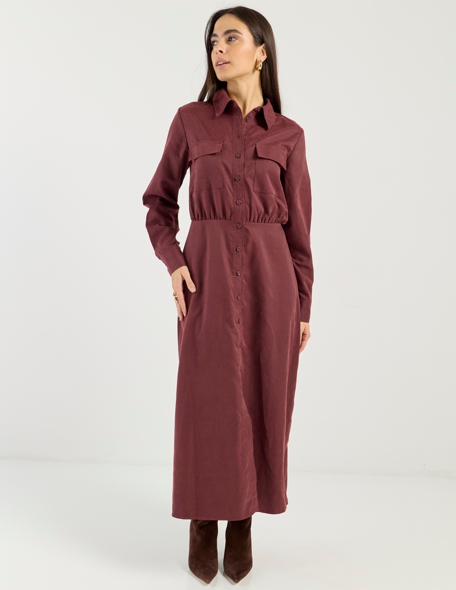 Vestido largo casual Kur.Kuma para mujer