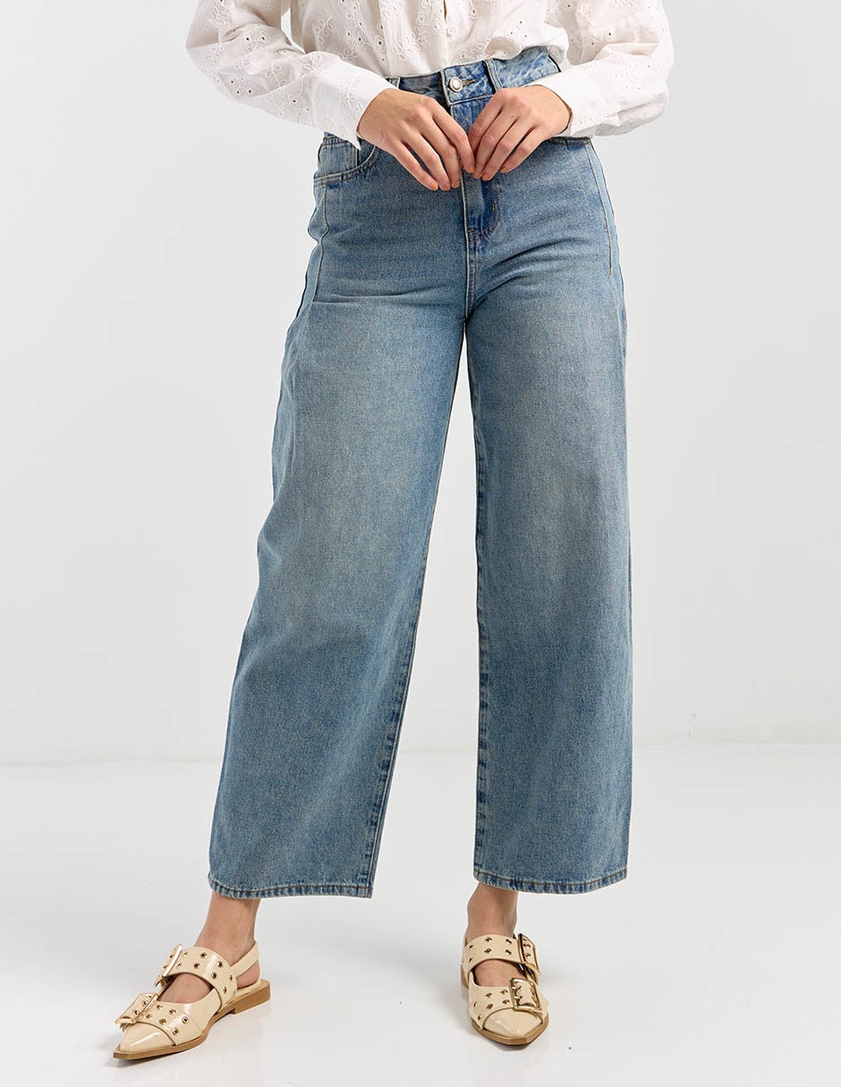 Jeans amplio para mujer