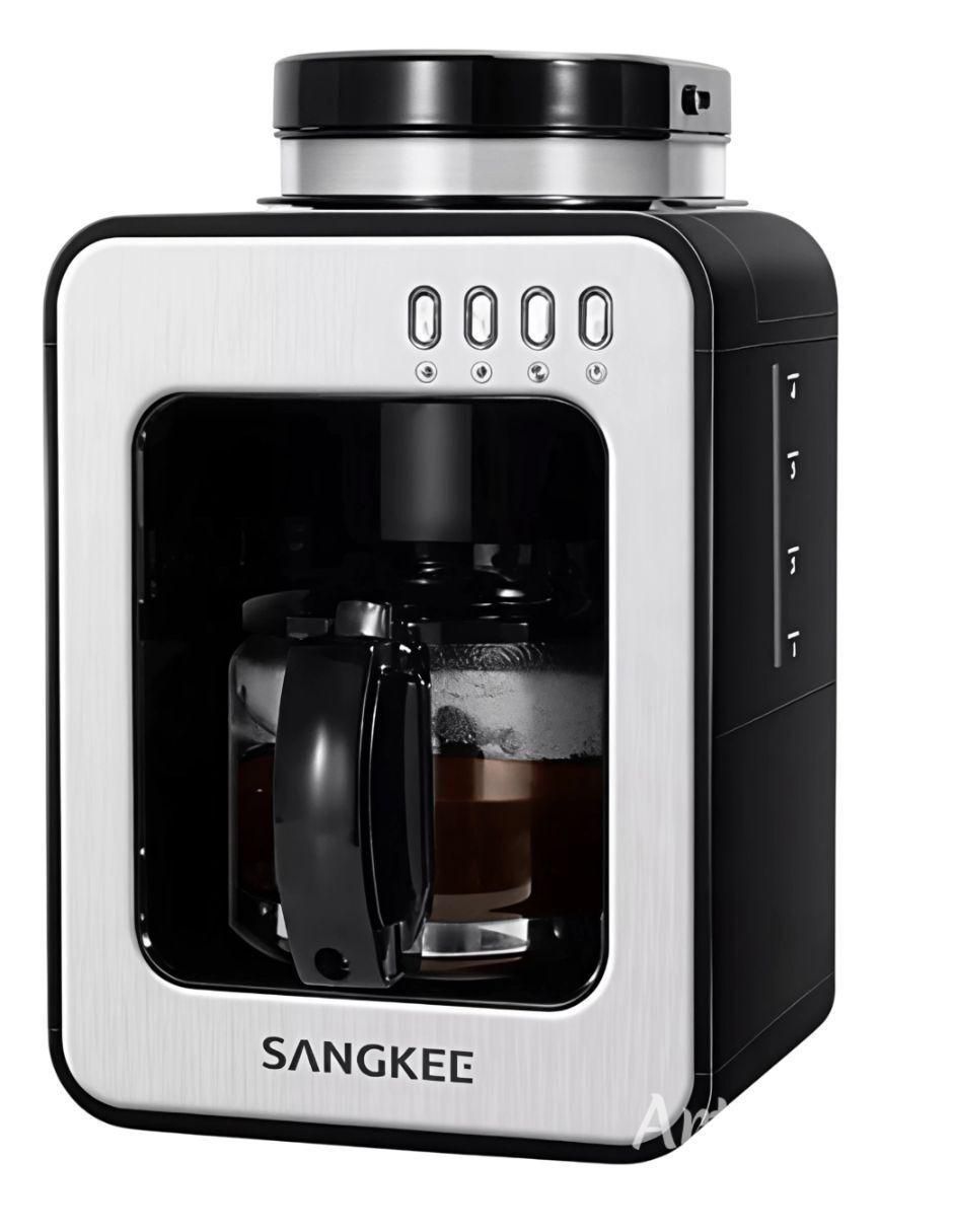 CAFETERA CON MOLINO K10206 SANG, ACERO 1