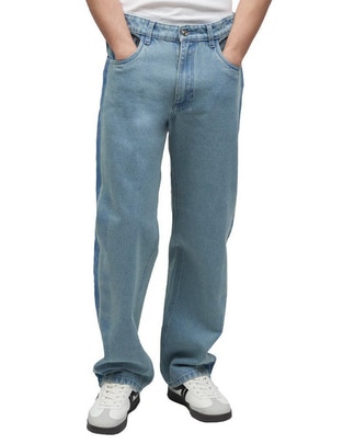 Jeans straight lavado claro para hombre Jeans straight lavado claro para hombre