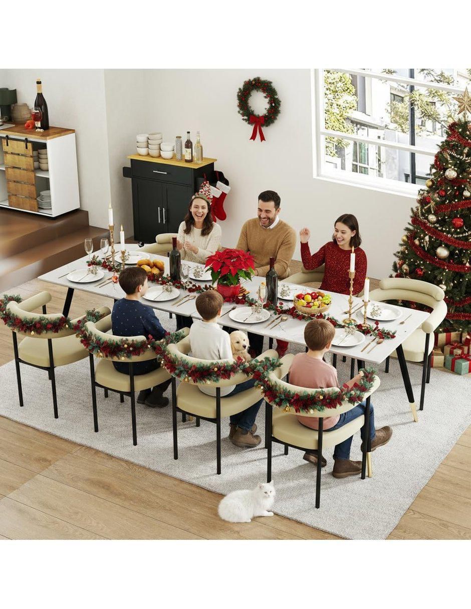 Mesa de comedor armable 9