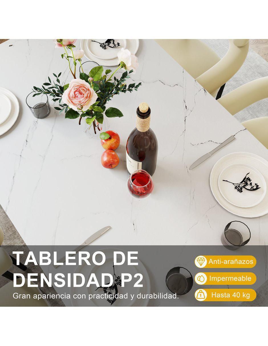Mesa de comedor armable 10