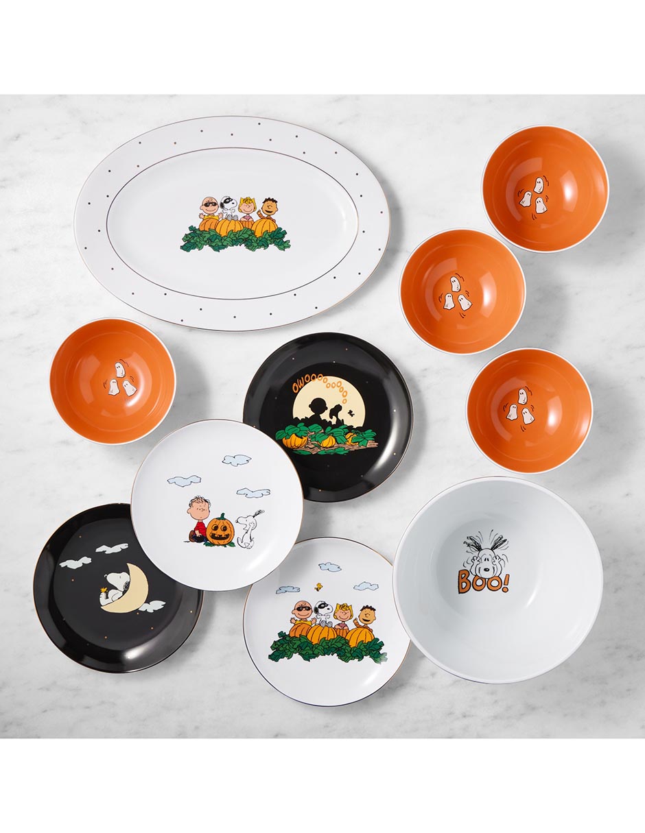 Bowl Peanuts The Great Pumpkin Snoopy de porcelana
