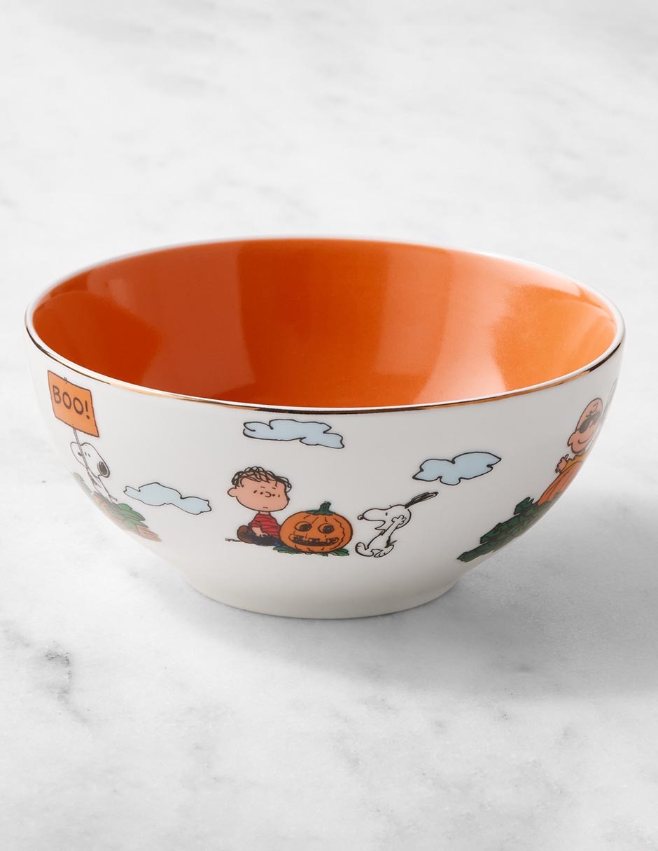 Set bowl Peanuts The Great Pumpkin 4 piezas de porcelana 4