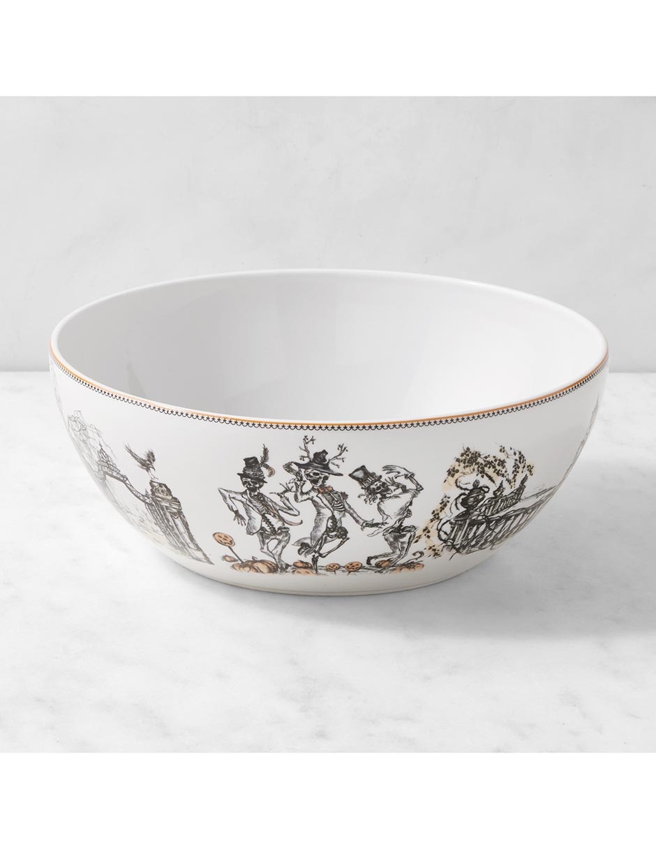 Plato de carga halloween Haunted Hosts de porcelana