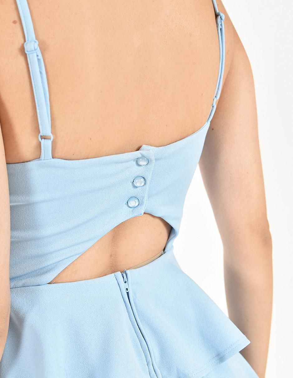 Vestido corto casual para mujer
