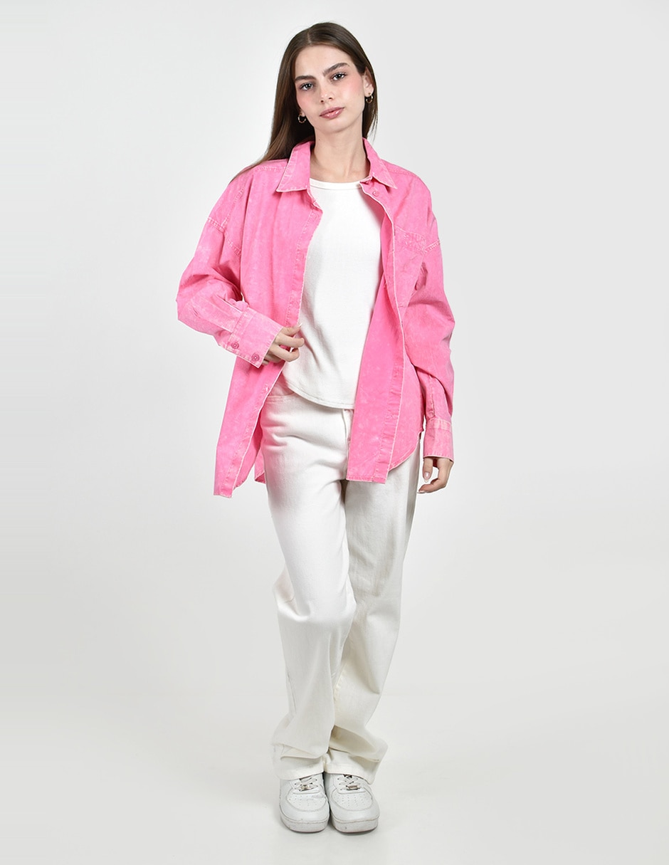 Blusa manga larga para mujer 8