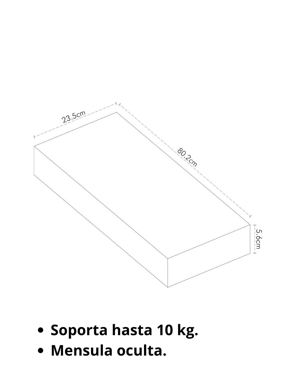 Repisa Gaviota 4