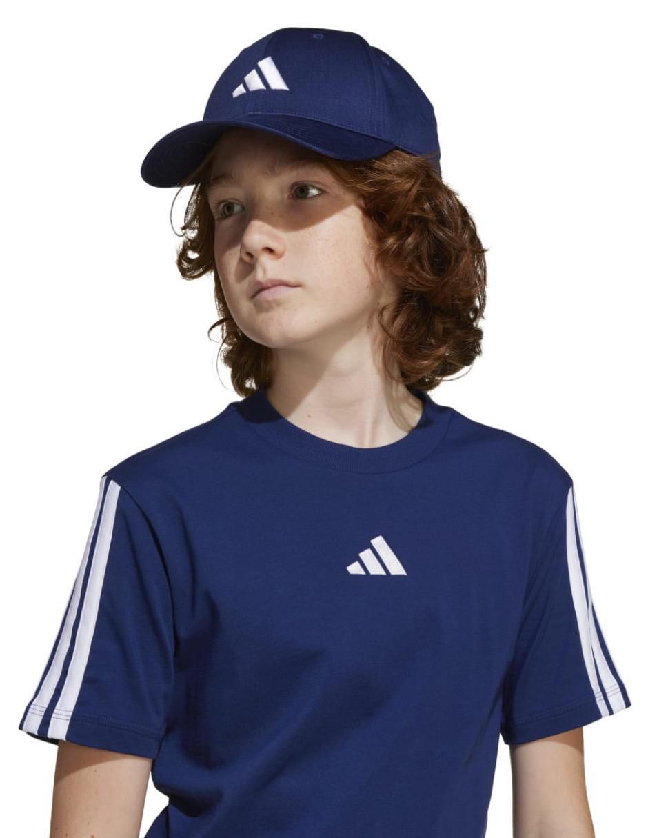 Gorra visera curva hebilla entrenamiento Adidas infantil