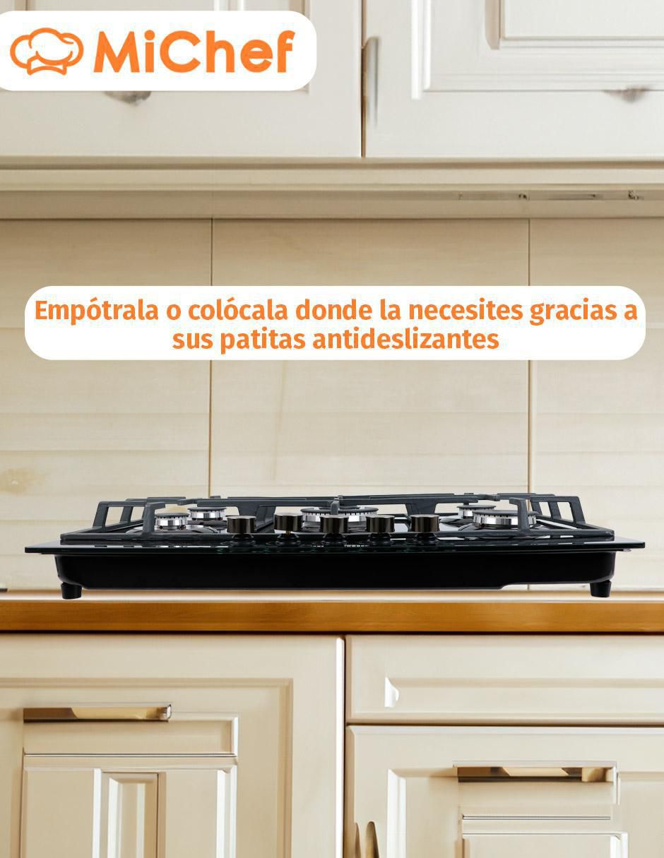 PARRILLA BELLINI DE GAS CON 5 QUEMADORES 11