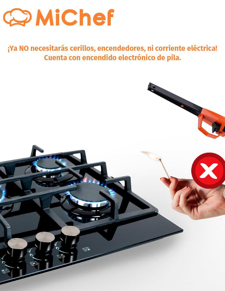 PARRILLA BELLINI DE GAS CON 5 QUEMADORES 13