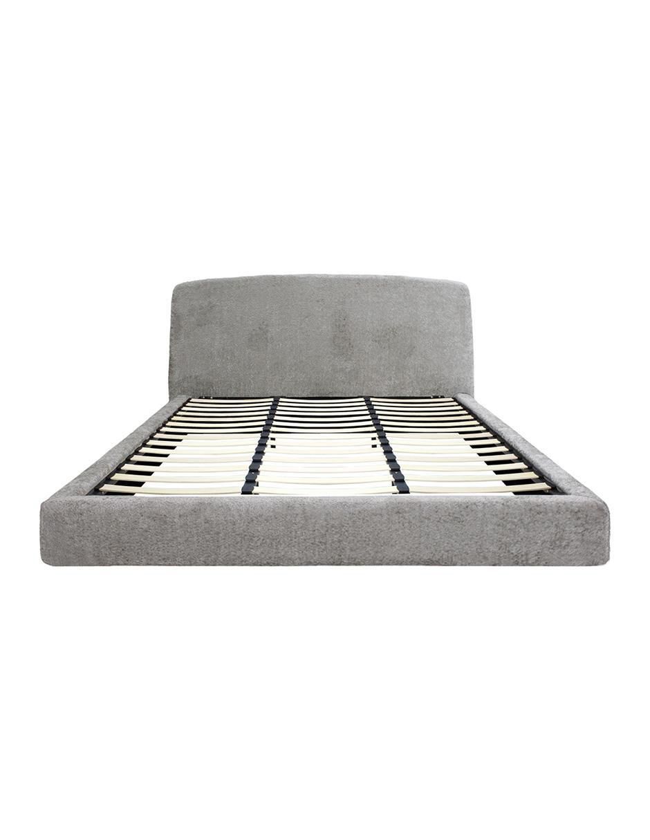 Cama chester de madera queen size 3