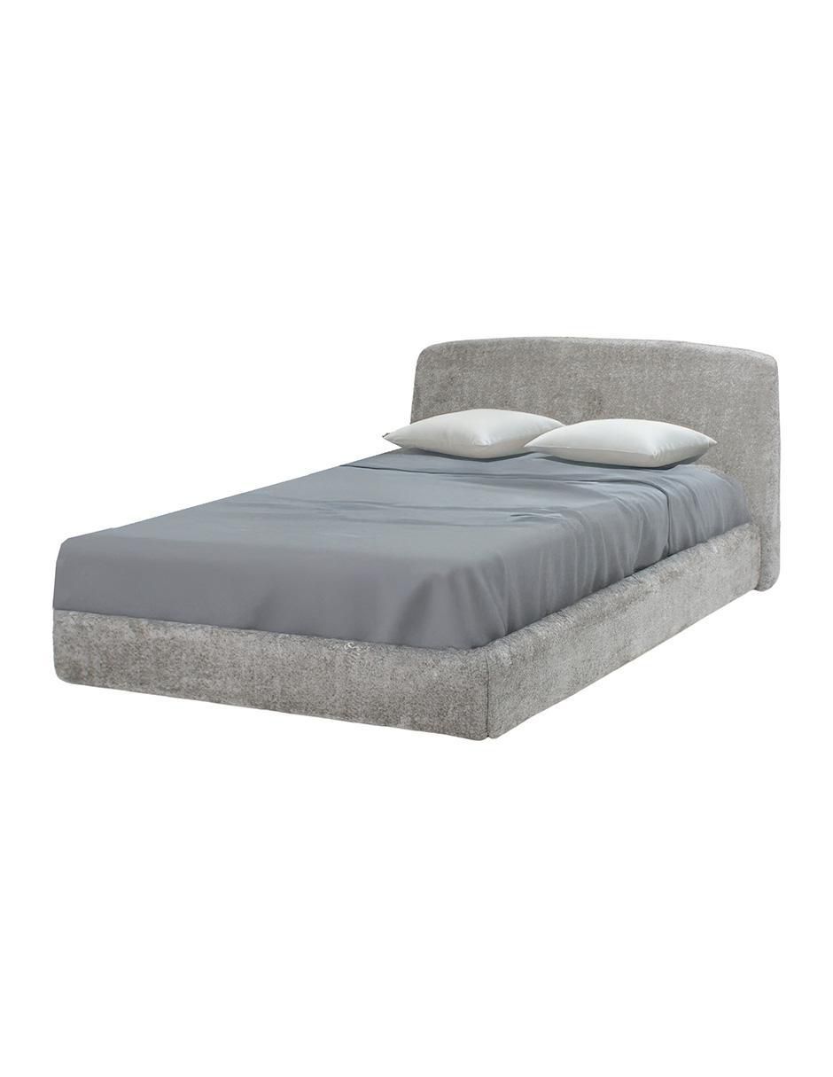 Cama chester de madera queen size 4