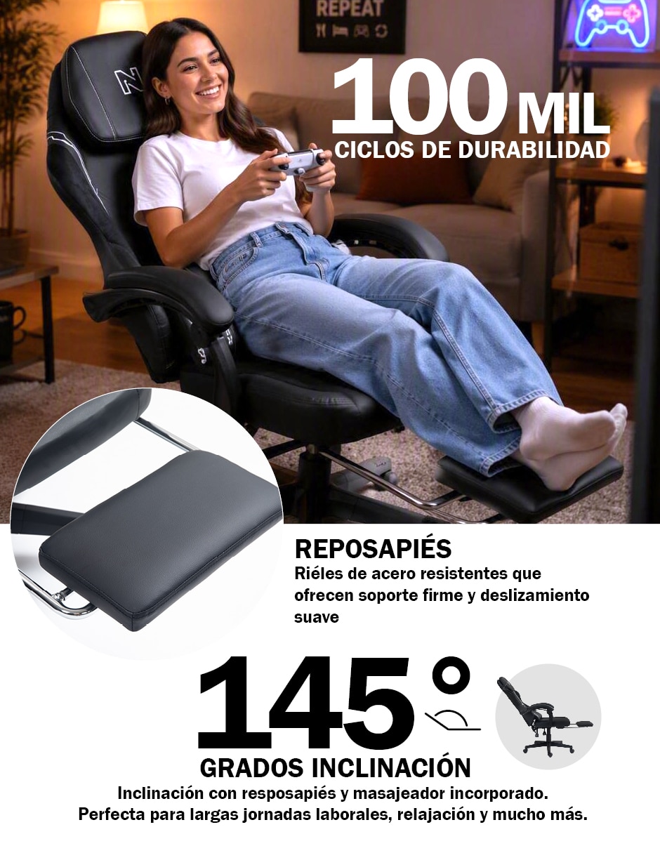 Silla gamer 9