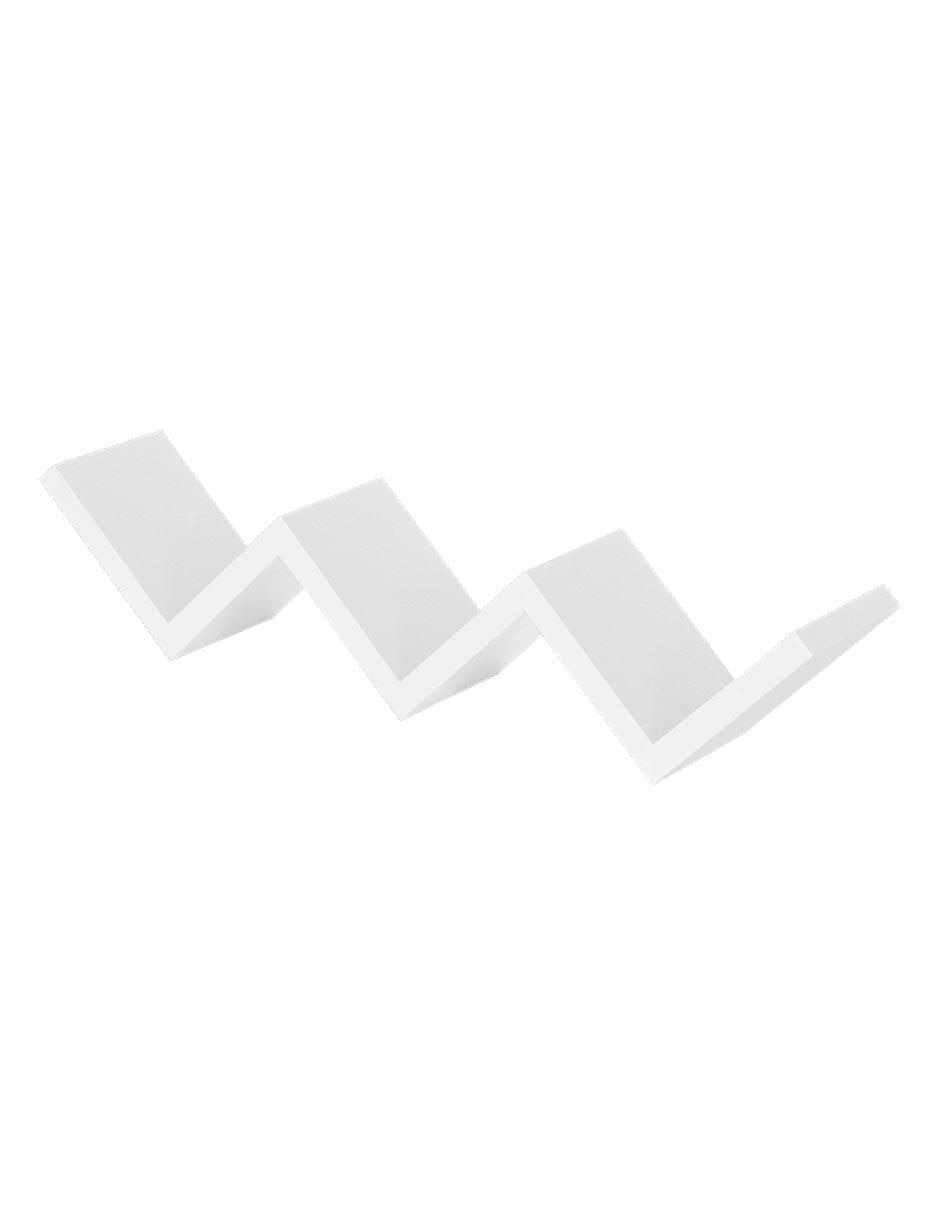 Repisa armable Zig Zag de MDF 2