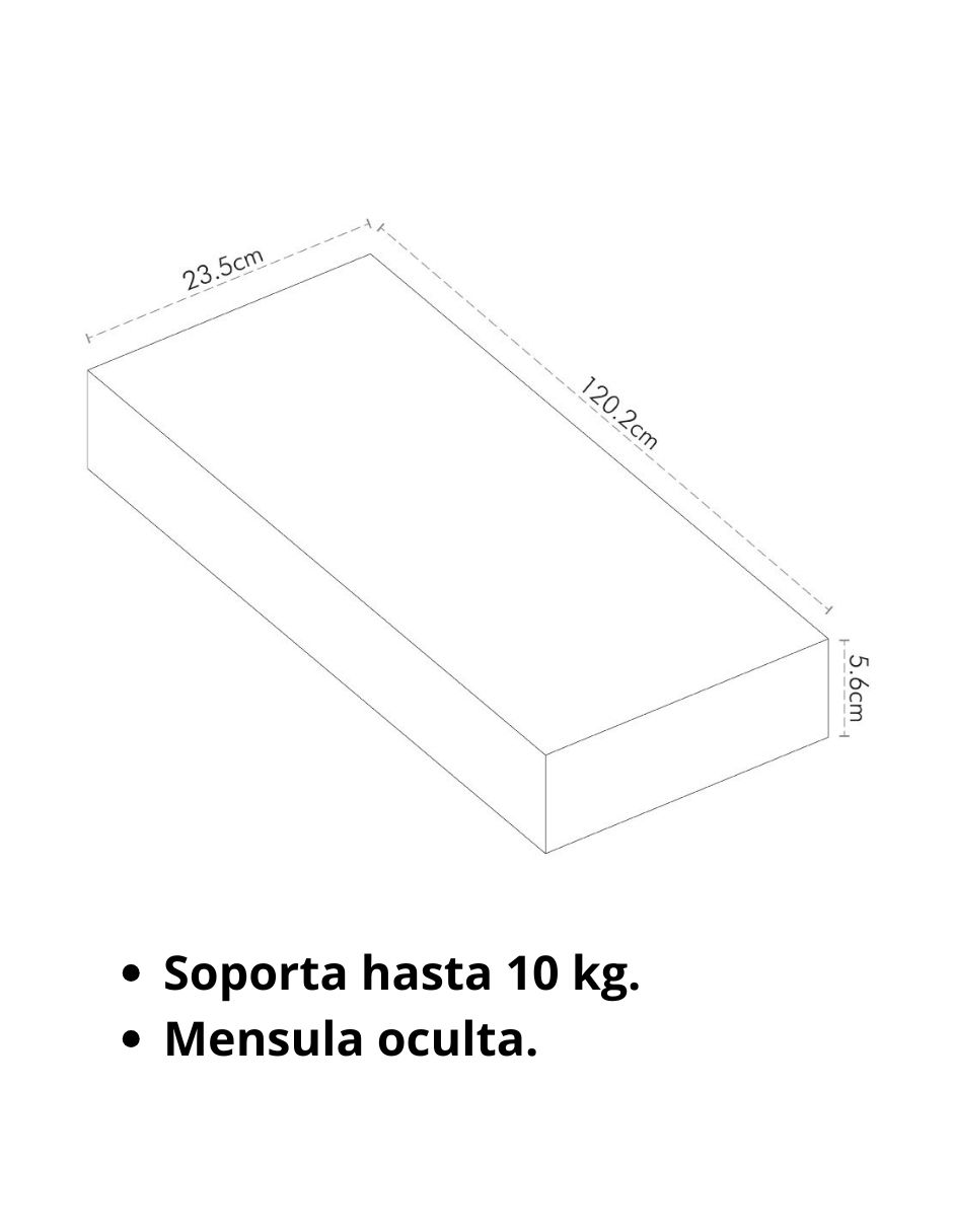Repisa Gaviota 4