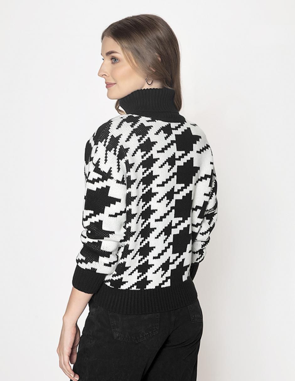 Suéter cuello tortuga para mujer 4