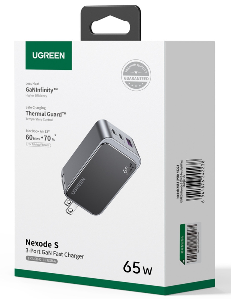 Cargador pared 45223 USB tipo A + USB tipo C 7