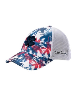 Gorra con visera semicurva broche Island Luck para adulto 1