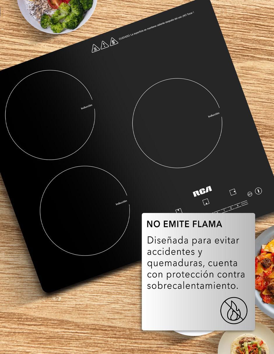 PARRILLA INDUCCIÓN RC-12A6 , NEGRO 3