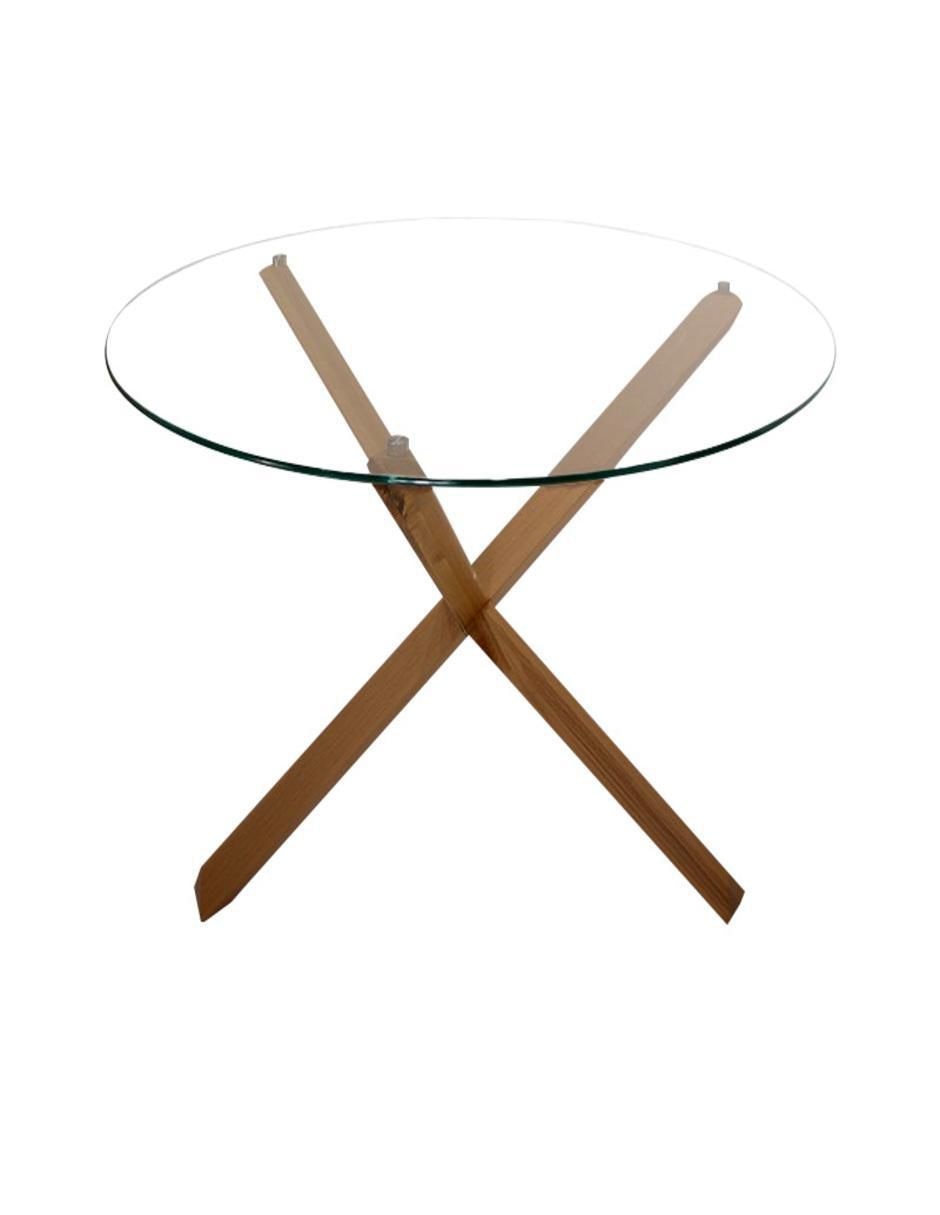 Mesa de comedor armable riau de cristal 1