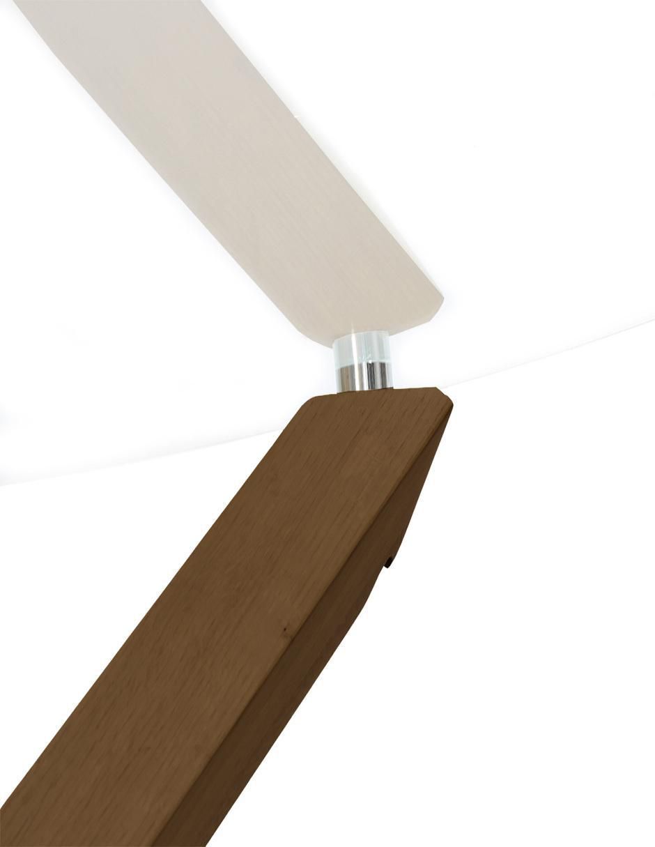 Mesa de comedor armable riau de cristal 5