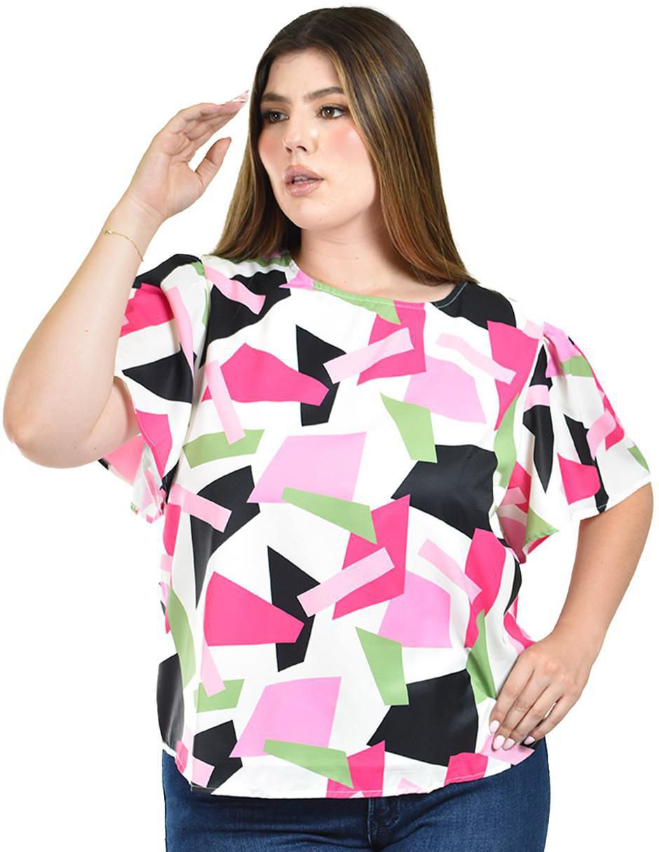 Blusa manga corta para mujer 1