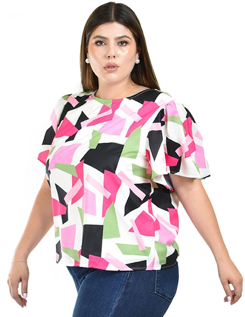 Blusa manga corta para mujer 6