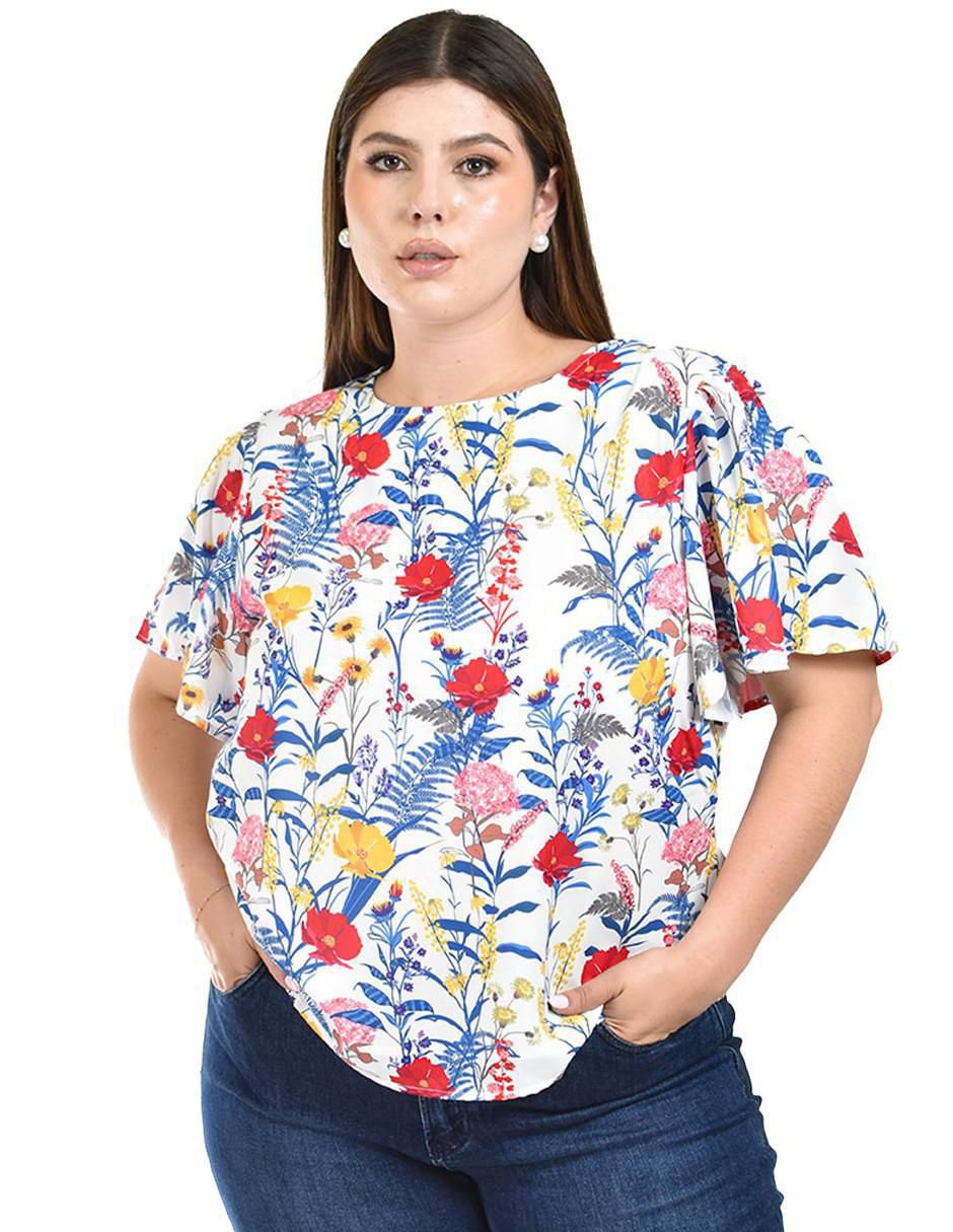 Blusa manga corta para mujer 1