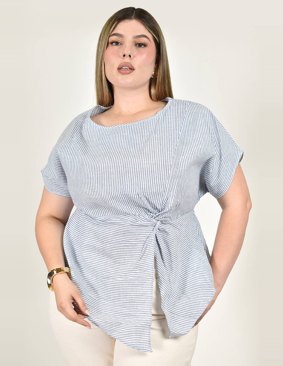 Blusa manga corta para mujer 1
