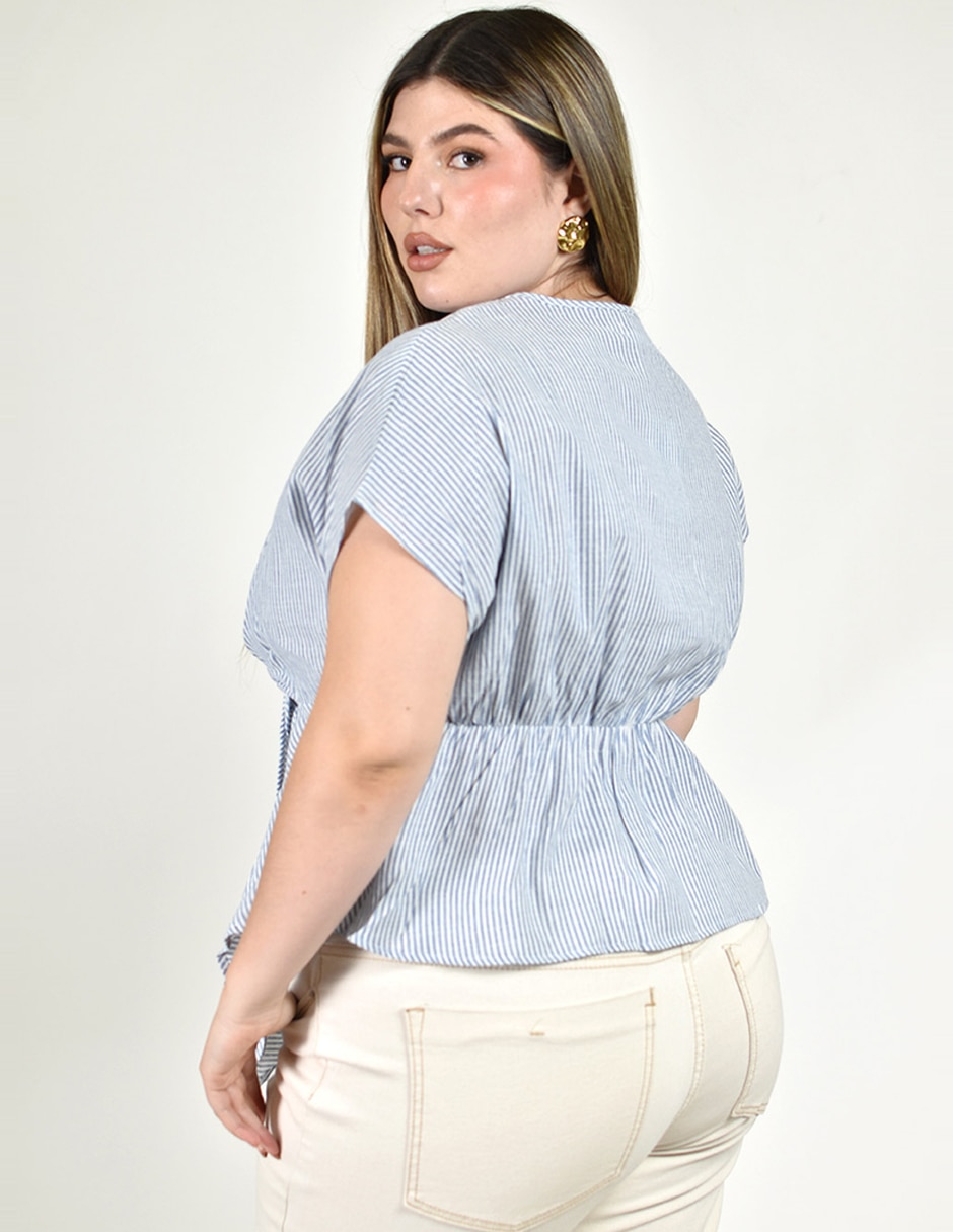 Blusa manga corta para mujer 9