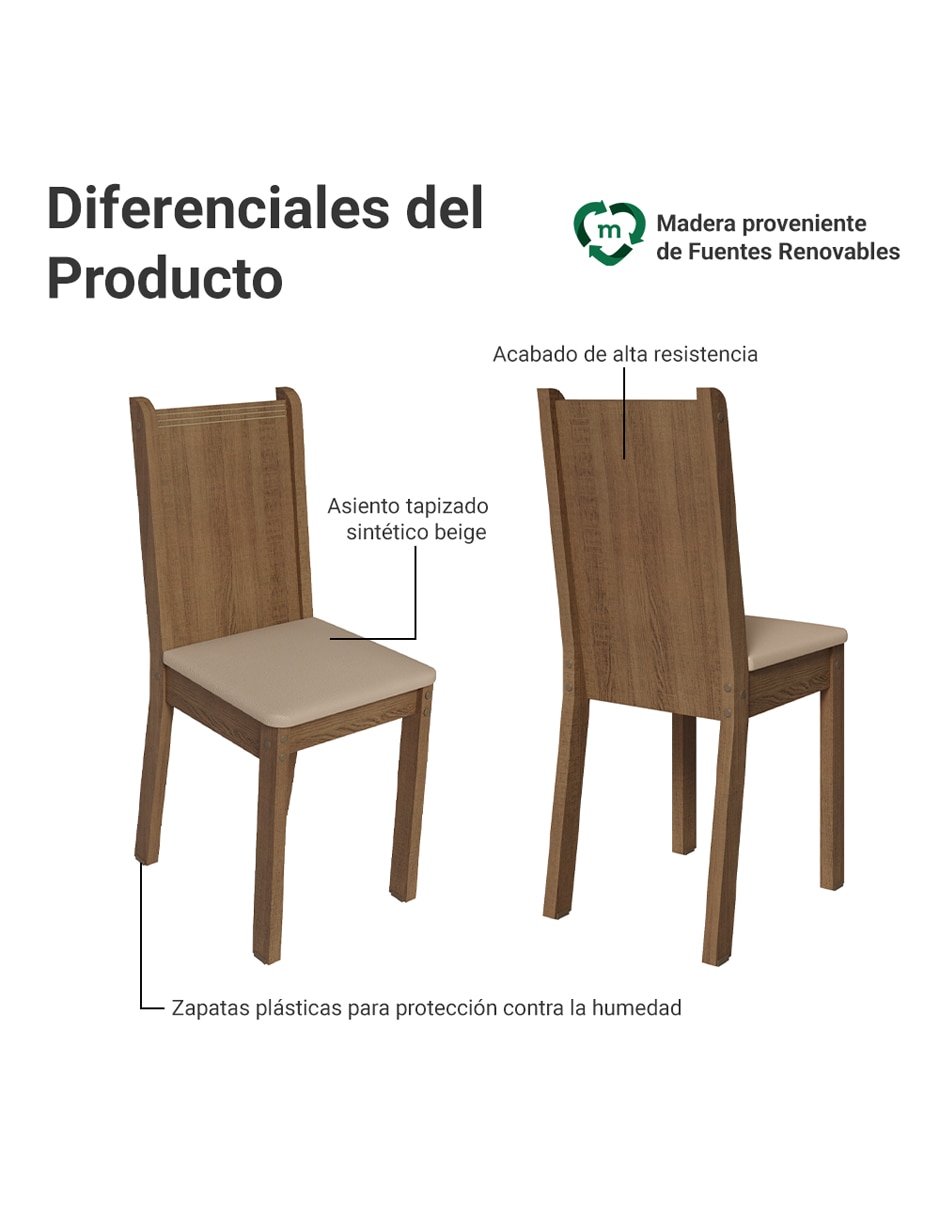 Comedor marilyn para 4 personas 10
