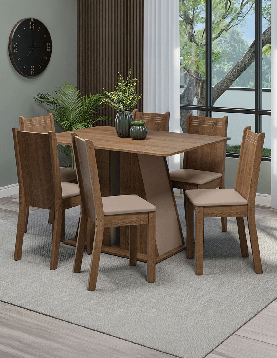 Comedor renata para 6 personas
