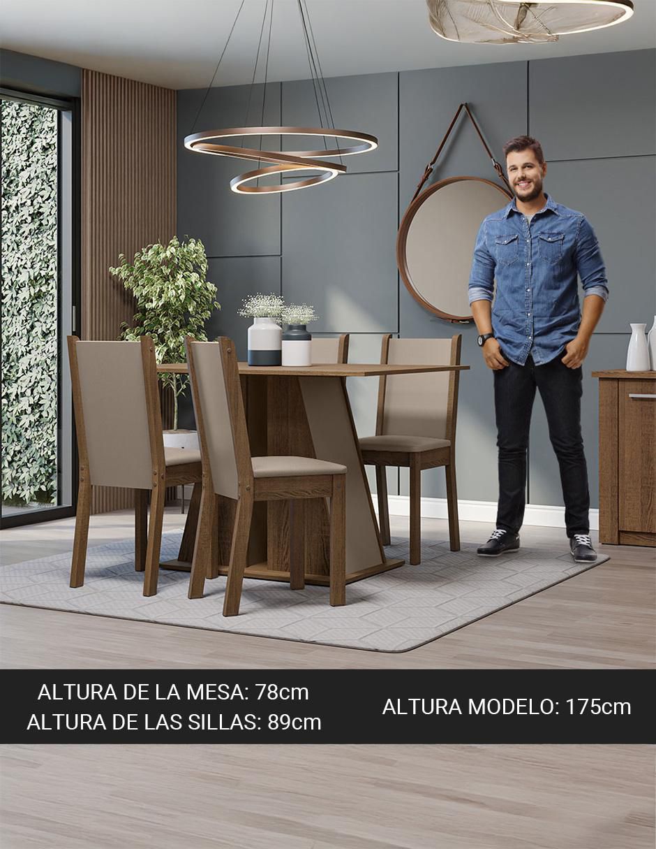 Comedor Sophie para 4 personas 10