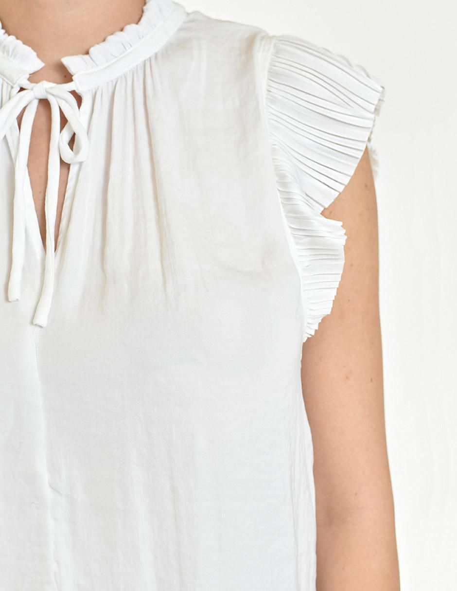 Blusa manga corta para mujer 8
