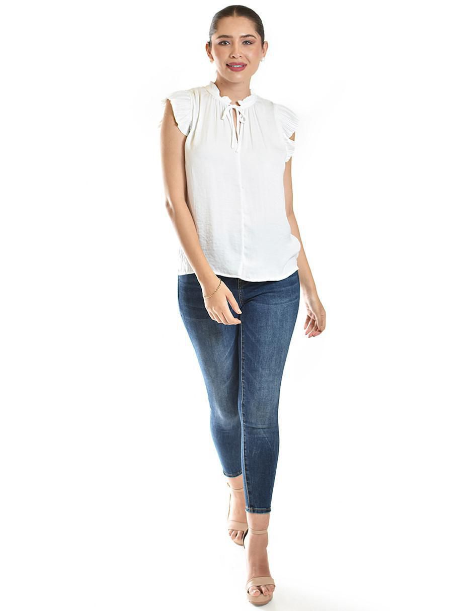 Blusa manga corta para mujer 9