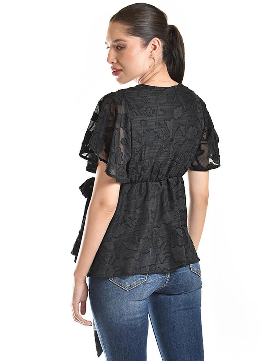 Blusa manga corta para mujer 7