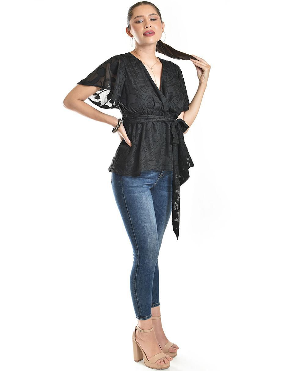 Blusa manga corta para mujer 9