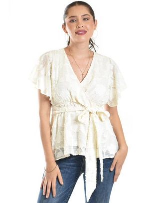 Blusa manga corta para mujer 1