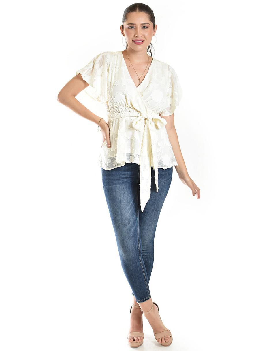 Blusa manga corta para mujer 9