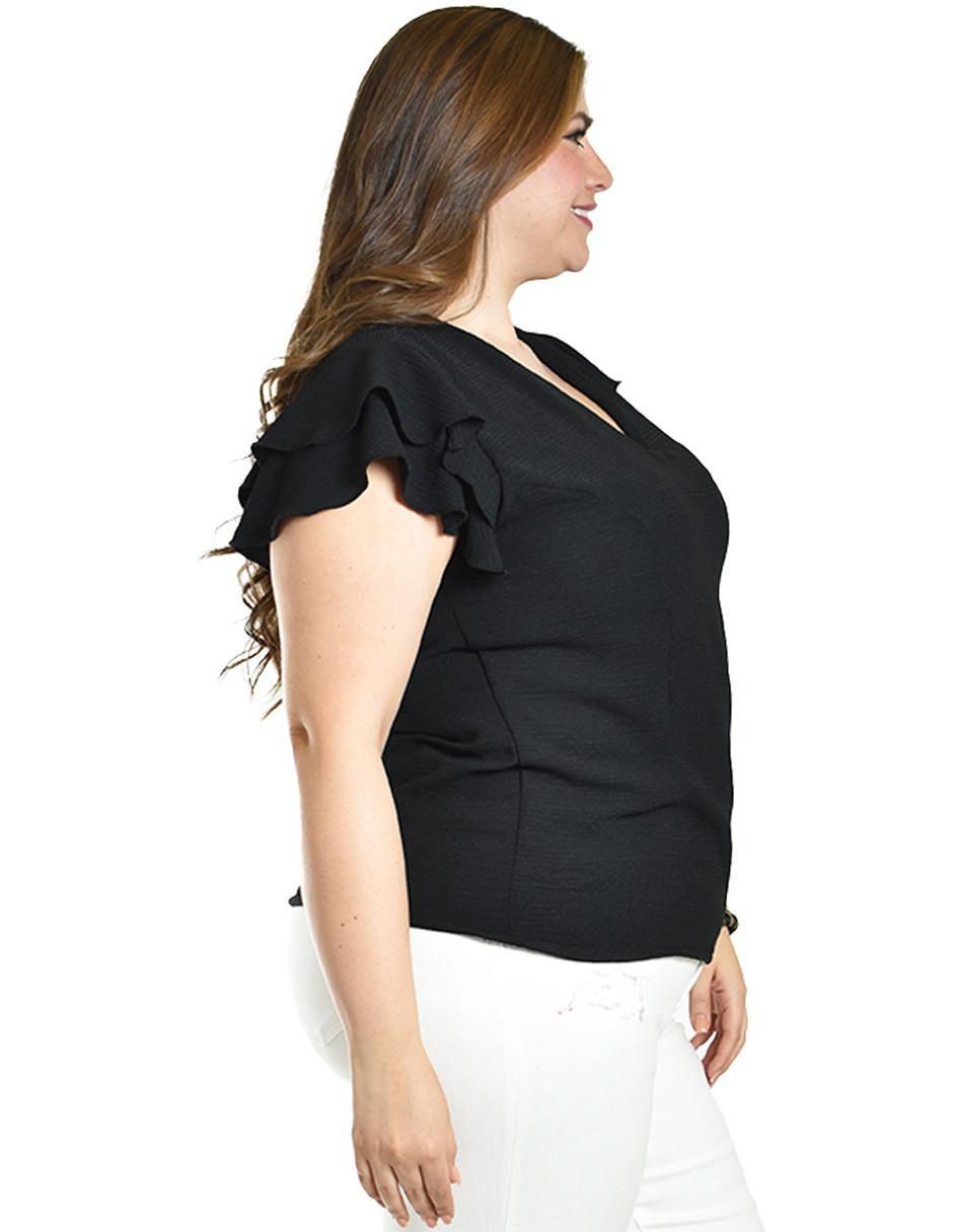 Blusa manga corta para mujer 6