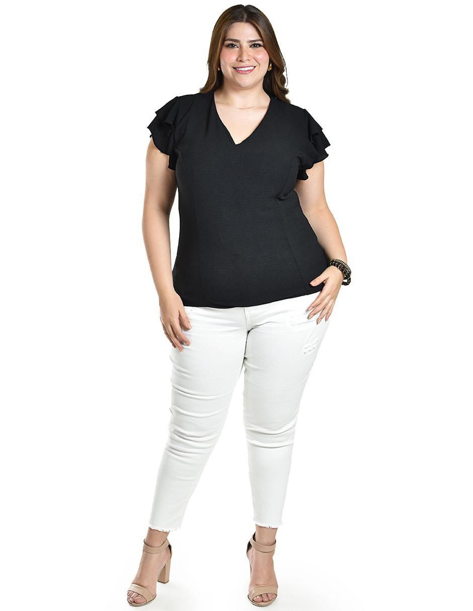 Blusa manga corta para mujer 9